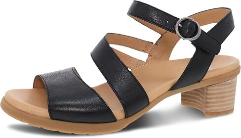 Dansko Tansy Multi-Strap Sandal for Women - A Subtle Heel and Memory Foam for All-Day Comfort - Unique Design for Easy Transition from Work to Evening in Saudi Arabia