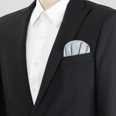 Allegra K Prefolded Pocket Squares for Men Polka Dots Round Shaped Suit Handkerchief in Saudi Arabia