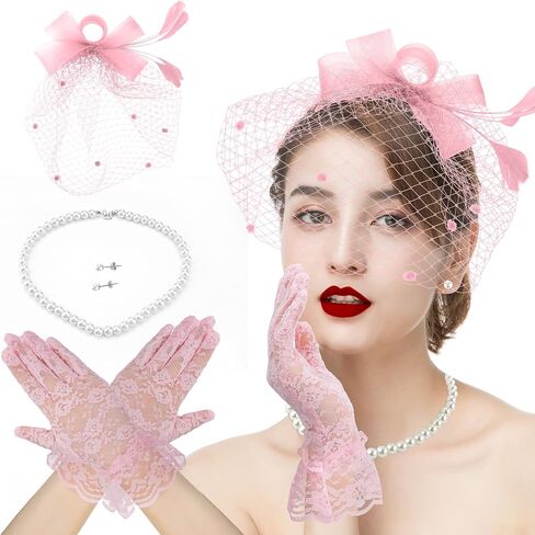 Fascinators for Women Tea Party,Kentucky Derby Hats for Women,Tea Party Hat,Victorian Bride Hat,1920s Accessories in Saudi Arabia