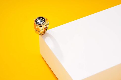 Pikoo: Unisex Digital Ring Watch w/Made in Japan Movement, One Size Fits All (Classic Black) in Saudi Arabia