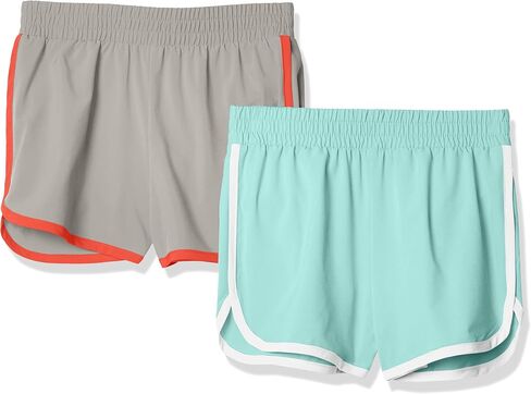 Amazon Essentials Girls and Toddlers' Active Running Short, Pack of 2 in Saudi Arabia