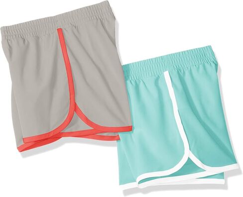 Amazon Essentials Girls and Toddlers' Active Running Short, Pack of 2 in Saudi Arabia