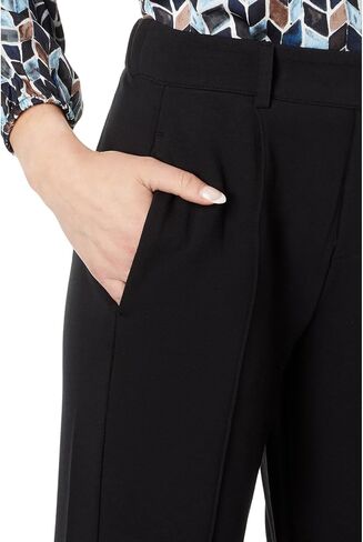 NIC+ZOE Women's 31" Knit Wide Leg Pleated Pant in Saudi Arabia