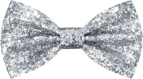 Sparkling Glitter Men's Pre-Tied Bow Tie Shiny Sequins Bowtie for Banquet Carnival Party Christmas Fancy Dress in Saudi Arabia