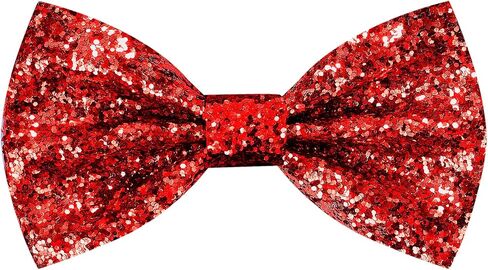 Sparkling Glitter Men's Pre-Tied Bow Tie Shiny Sequins Bowtie for Banquet Carnival Party Christmas Fancy Dress in Saudi Arabia