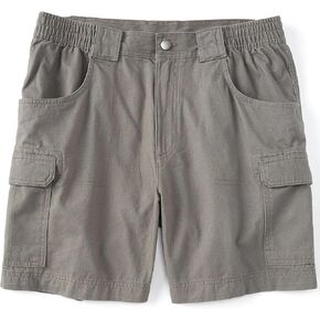 Roundtree & Yorke Big and Tall Cargo Utility Comfort Shorts with Stretch Waistband 7" and 9" Inseam