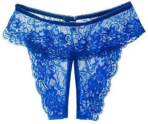 Stretch Crotchless Lace Sexy Coverage Thongs in Saudi Arabia