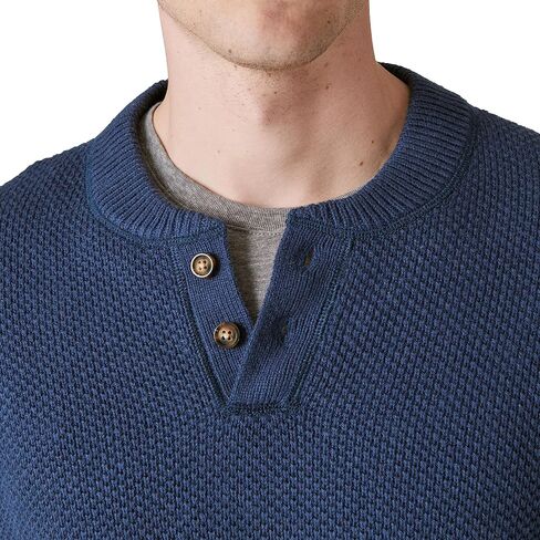 Lucky Brand Men's Cloud Soft Henley Sweater in Saudi Arabia