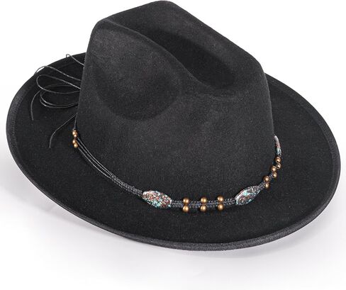 قبعة فيدورا مفتوحة على الطريق، قبعة من الصوف الخالص، قبعة مزرعة عتيقة بفتحات تهوية، قبعات بنما للرجال والنساء in Kuwait