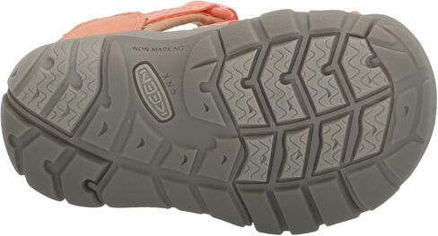 KEEN Kids Seacamp 2 CNX Closed Toe Sandals, Papaya Punch/Marina, 6 US Unisex Toddler in Kuwait