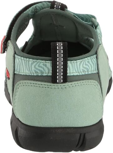KEEN Seacamp 2 CNX Closed Toe Sandals, Granite Green/Cayenne, 4 US Unisex Big Kid in Saudi Arabia
