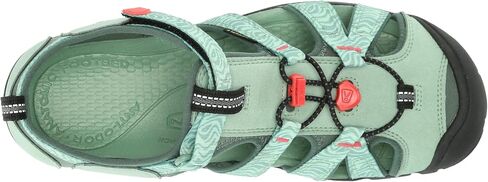 KEEN Seacamp 2 CNX Closed Toe Sandals, Granite Green/Cayenne, 4 US Unisex Big Kid in Saudi Arabia