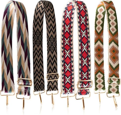 YedsIntu 4 قطع من أحزمة المحفظة البديلة وحزام الكتف العريض وحزام قابل للتعديل لحقائب اليد in Kuwait