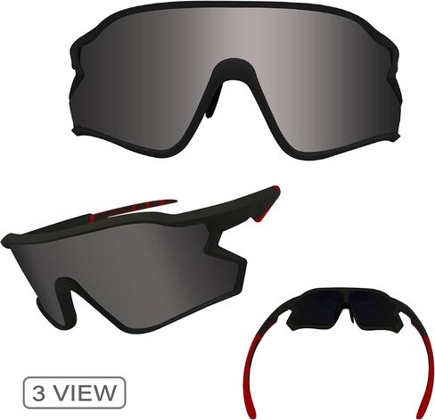 POLARS DESIGN Outdoor Sports Polarized Photochromic Sunglasses for Men & Women TR90 Frame UV Protection for fishing running in Saudi Arabia