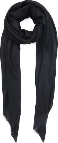 Cashmere Scarf Made in Kashmir (Gift Pack) Merino Wool Silk Cashmere Large Superfine Pashmina Unisex in Kuwait