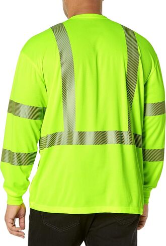 Carhartt Men's High Visibility Force Long Sleeve Class 3 Tee in Saudi Arabia