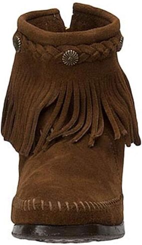Minnetonka Women's High Top Back Zip Boots in Saudi Arabia