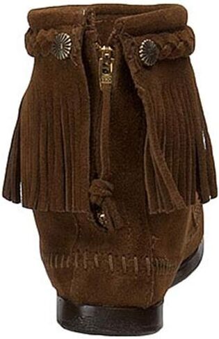 Minnetonka Women's High Top Back Zip Boots in Saudi Arabia