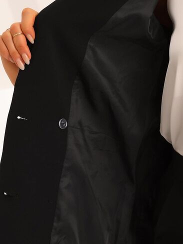 Allegra K Business Work Suit Set for Women's 2 Piece Notched Lapel Blazer and Long Pants in Saudi Arabia