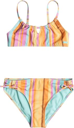 Roxy Girls' Jungle Mirage Bralette Set Swimsuit in Saudi Arabia