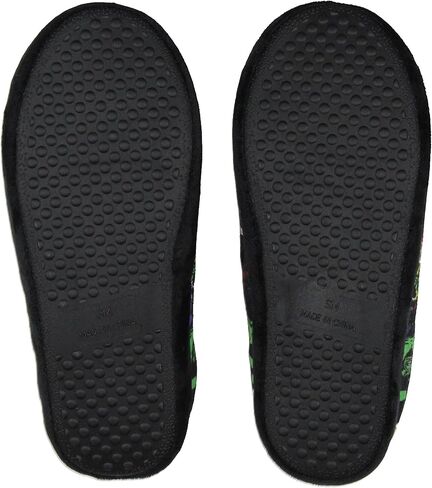 شبشب إسفنجي مبطن بالصوف من Bioworld Marvel Avengers Retro Comic Strip للرجال والنساء، شباشب منزلية للداخل والخارج in Kuwait