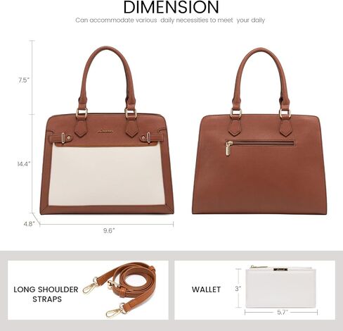 LOVEVOOK Purses and Handbags for Women, Tote Shoulder Bag Satchel Black Purse and PU Leather Top Handle for ladies in Kuwait