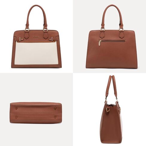 LOVEVOOK Purses and Handbags for Women, Tote Shoulder Bag Satchel Black Purse and PU Leather Top Handle for ladies in Kuwait