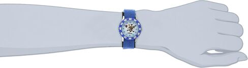 Disney Toy Story Kids' Bezel Stainless Steel Time Teacher Analog Nylon Strap Watch in Saudi Arabia