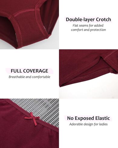Uizuooy Boxers for Women Soft Stretch Boy Shorts Panties Seamless Underwear Cotton Sleep Shorts 6 Pack, 3901 in Saudi Arabia