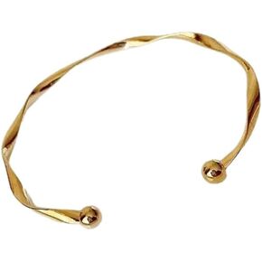 سوار BNVXR Möbius سوار ذهبي عيار 14 قيراط سوار نسائي بسيط أنيق ومميز in Kuwait