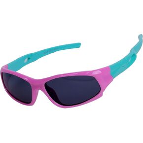JoXiGo Kids Sunglasses for Boys Girls with Strap, Flexible Frame Polarized UV400 Sport Sunglasses for Children Age 3-12 in Kuwait