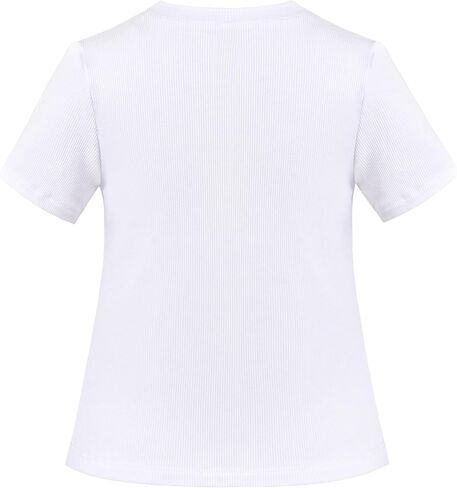 Sunny Fashion 2 Packs Girls Top Tee Shirt Long Sleeve Gray Pink School Uniform in Saudi Arabia