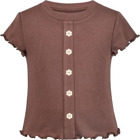 Sunny Fashion 2 Packs Girls Top Tee Shirt Long Sleeve Gray Pink School Uniform in Saudi Arabia