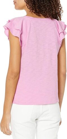 GAP Women's Flutter Sleeve Top in Saudi Arabia