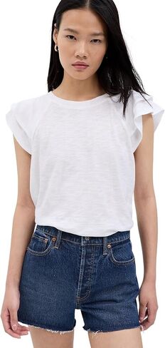 GAP Women's Flutter Sleeve Top in Saudi Arabia