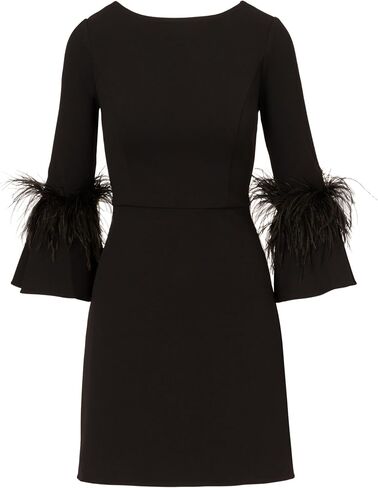 Adrianna Papell Women's Stretch Crepe Feather Dress in Saudi Arabia