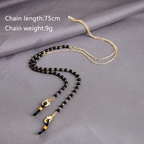 WOXVM 4 Pcs Eyeglass Chains for Women Beaded Sunglasses Strap Holder Elegant Glasses Chain Eyewear Retainer Lanyard Necklace in Kuwait