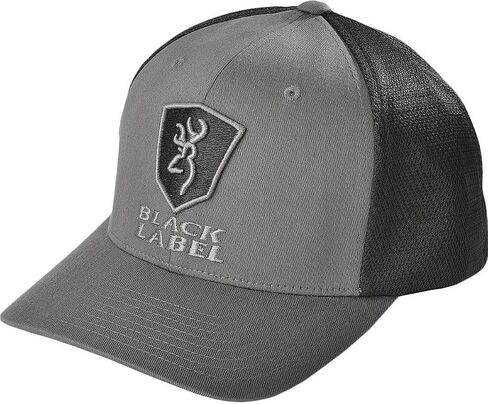 Browning Alfa Mesh Back FF Cap, Grey/Black, Small/Medium in Saudi Arabia
