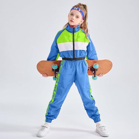 Girls Dance Clothing Set, Hip Hop Modern Jazz Team Performance Costume, Girls Dance Wear Sets in Kuwait