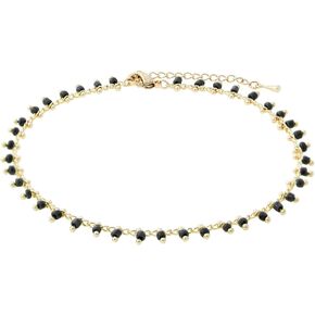 NTLX Ankle Bracelet for Women – Anklets for Women Girls – Bohemian Boho Summer Beach Vacation Wear – Gold Plated Chain & Colorful Seed Bead Drop Design - Gift Box Included in Kuwait