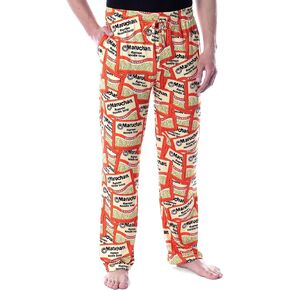 Maruchan Men's Ramen Noodles Soup Chicken Flavor Allover Adult Loungewear Sleep Pajama Pants