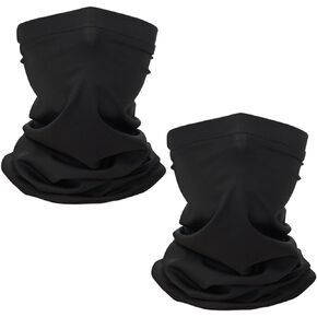 كيرل وشاح لتغطية الرقبة والوجه للرجال والنساء، جيد التهوية ومقاوم للشمس والرياح لصيد الاسماك والمشي لمسافات طويلة وركوب الدراجات - قطعتين in Kuwait