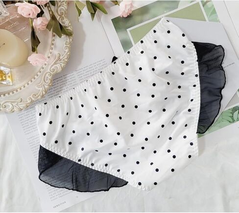 Joyralcos Women’s Bikini Brief Panties Japanese Anime Underwear Lolita Frill Trim Panty Set in Saudi Arabia