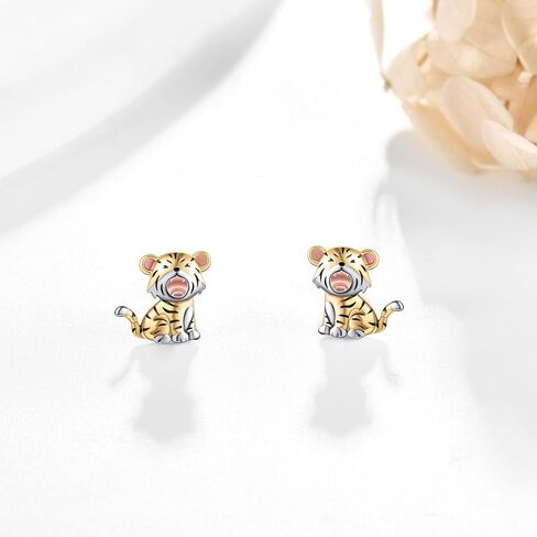 14k Solid Yellow Gold Simple Stud Earrings For Women, Christmas Dainty Jewelry Gifts For Girls Her in Kuwait