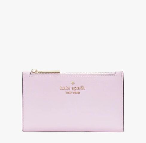 Kate Spade New York Leila Small Slim Bifold Wallet Quartz Pink in Saudi Arabia