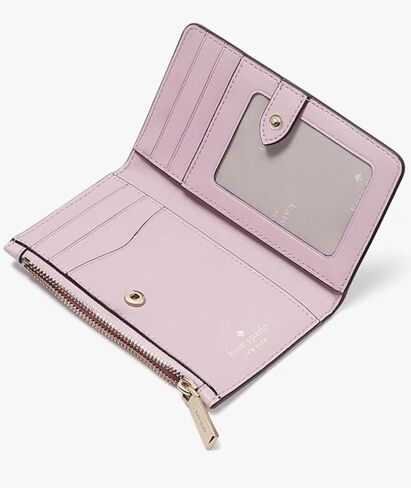 Kate Spade New York Leila Small Slim Bifold Wallet Quartz Pink in Saudi Arabia
