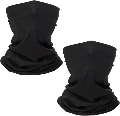 كيرل وشاح لتغطية الرقبة والوجه للرجال والنساء، جيد التهوية ومقاوم للشمس والرياح لصيد الاسماك والمشي لمسافات طويلة وركوب الدراجات - قطعتين in Kuwait