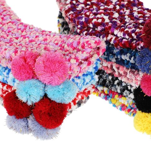Hicarer 9 Pairs Valentine's Day Cupcake Socks Gifts for Women Girl Stocking Stuffers Christmas Gifts Fuzzy Fluffy Sock Birthday Gifts in Saudi Arabia