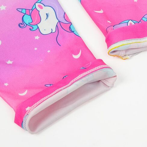 Girls Leggings with Skirt Kids Footless Tights Cute Mermaid Unicorn Leggings for Toddler Girls Kids Ruffle Tights 4-7 Years in Saudi Arabia
