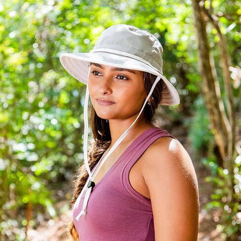 Wallaroo Hat Company – Women’s Ladies Explorer Sun Hat – UPF 50+, Packable, Chin Strap, Adjustable Size for Medium Crowns in Saudi Arabia